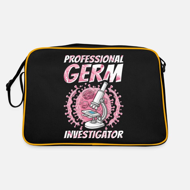 Bakteriologe Retro Tasche