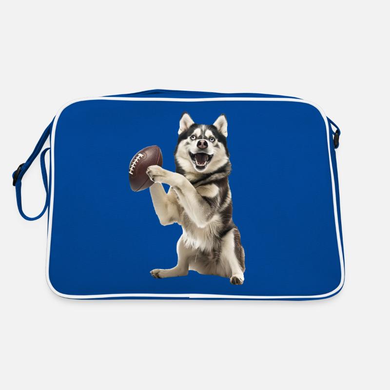 Husky sibérien Sac Retro