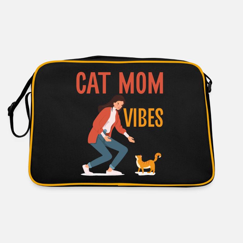 Cadeaux pour maman chat Sac Retro