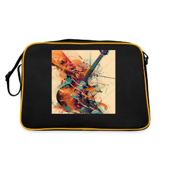 Guitar - Retro Bag - black/gold - Back