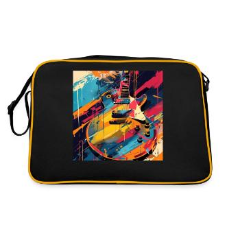 Guitar - Retro Bag - black/gold - Back