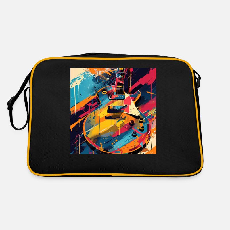 Gitarre Retro Tasche