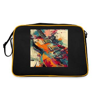 Guitar - Retro Bag - black/gold - Back