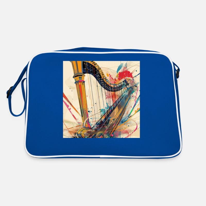 Harfe Retro Tasche
