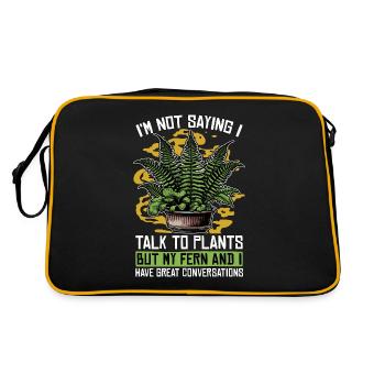 Environmental Scientist I'm Not Saying Scientist - Retro Bag - black/gold - Back