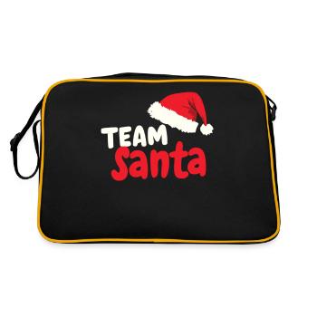 Équipe du Père Noël Noël Père Noël - Sac Retro - noir/or - Dos