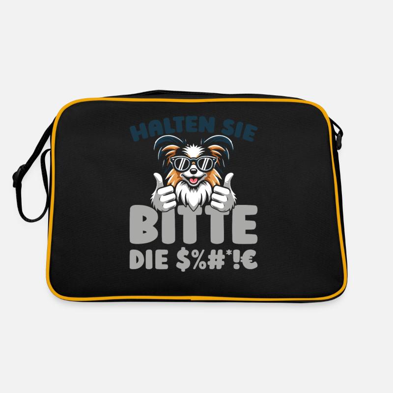 Papillon Tais-toi Sac Retro