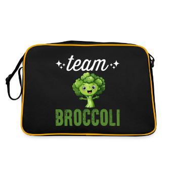 Team Broccoli - Retro Bag - black/gold - Back
