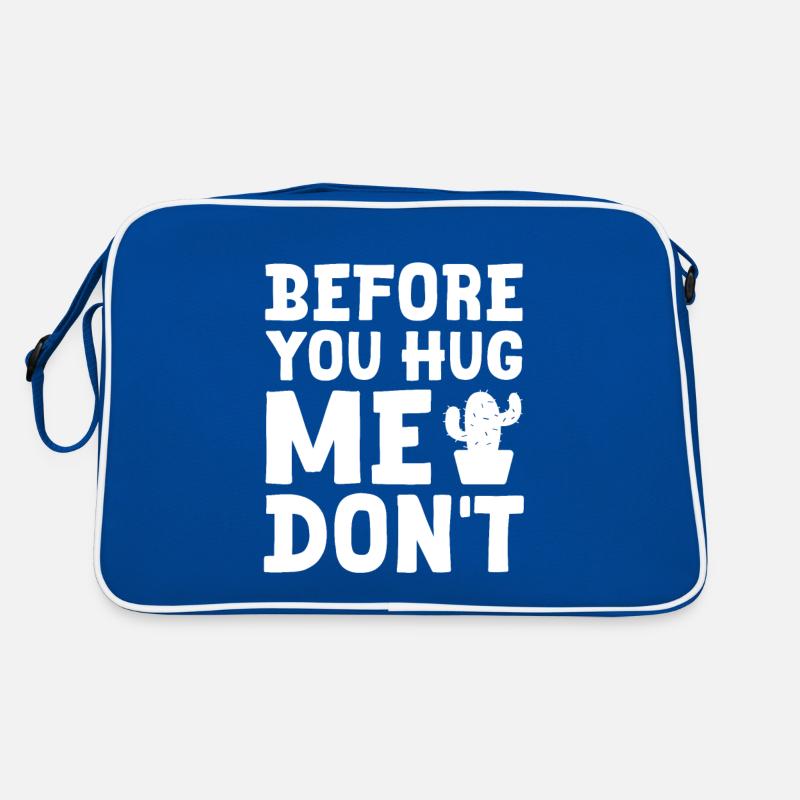 Before You Hug Me Don't 2 Retro Tasche