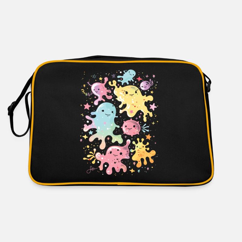 Händedesinfektionsmittel Händewaschen Retro Tasche