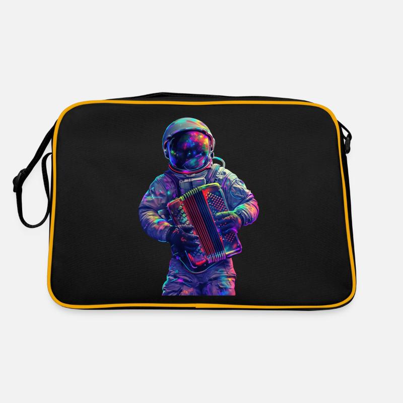 Accordéon astronaute Sac Retro