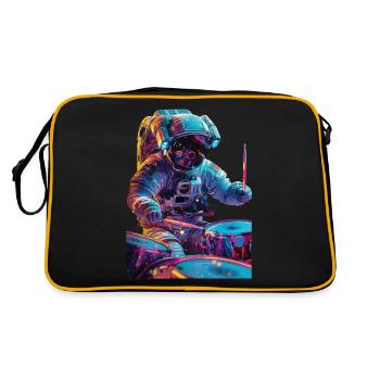 Tambours d’astronaute - Sac Retro - noir/or - Dos