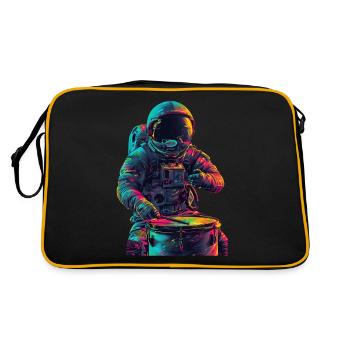 Tambours d’astronaute - Sac Retro - noir/or - Dos