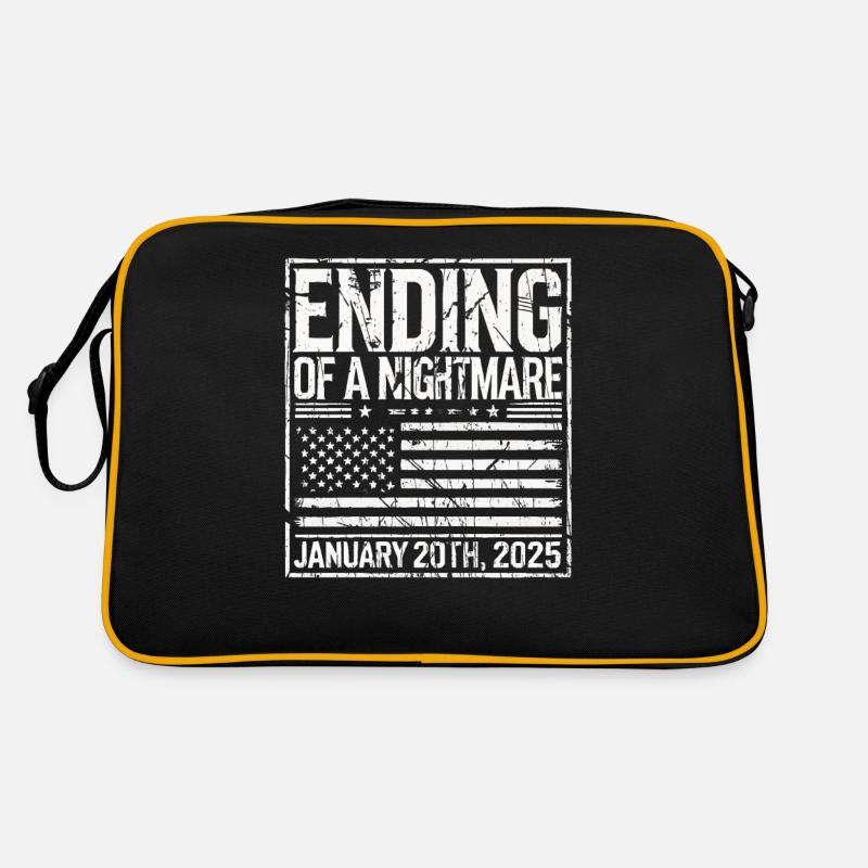 Ende Eines Albtraums, 20. Januar 2025 Retro Tasche