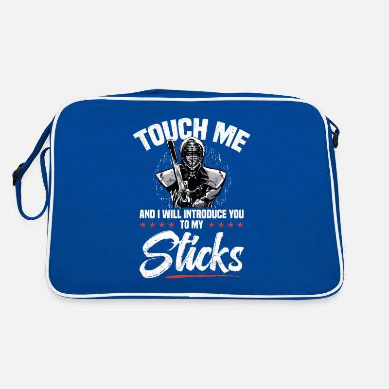 Touche-moi et je te donnerai mes bâtons Sac Retro