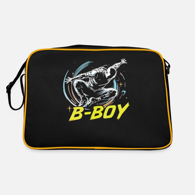 B-Boy Breakdance Breakdancer Hip Hop urbain Sac Retro