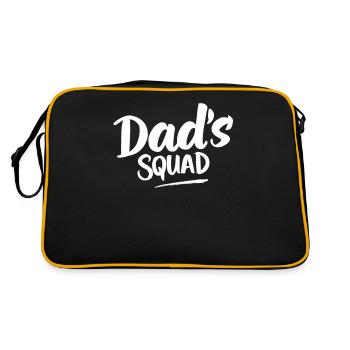 L’équipe de papa Papa Papa Papa Papa Anniversaire Papa - Sac Retro - noir/or - Dos