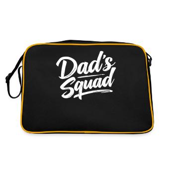 L’équipe de papa Papa Papa Papa Papa Anniversaire Papa - Sac Retro - noir/or - Dos