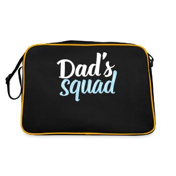 L’équipe de papa Papa Papa Papa Papa Anniversaire Papa - Sac Retro - noir/or - Dos
