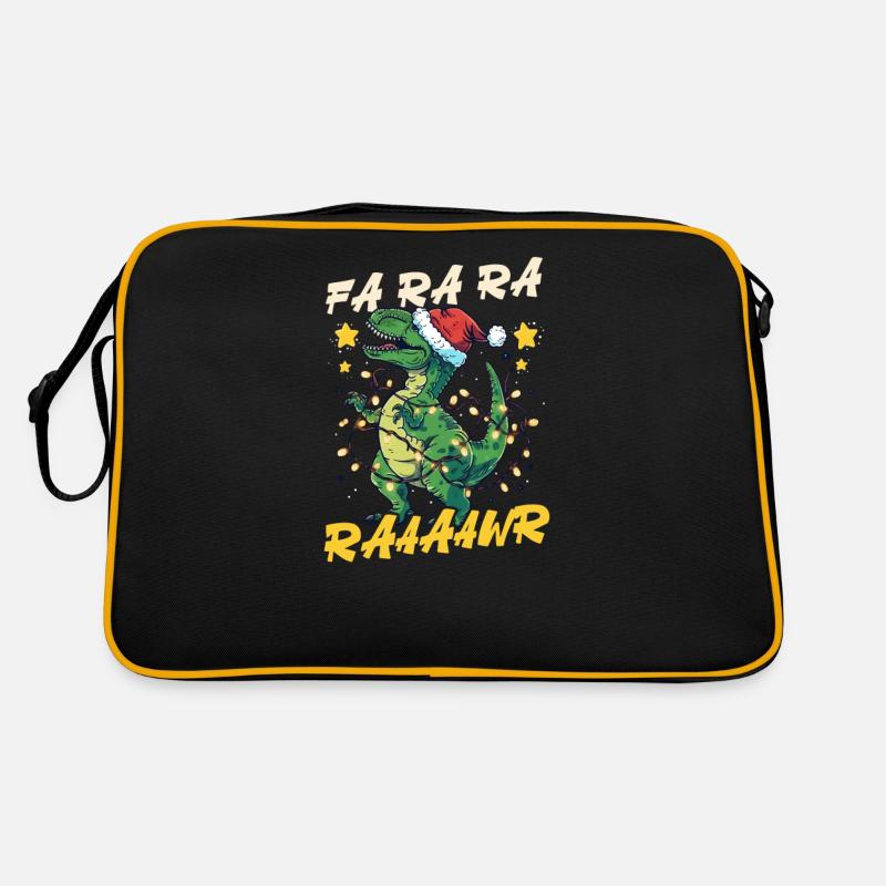 Dinosaure Noël Fa Ra Ra Raaaawr Sac Retro