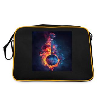 Banjo - Sac Retro - noir/or - Dos
