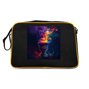 Percussion - Retro Bag - black/gold - Back