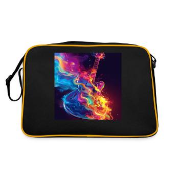 Guitar - Retro Bag - black/gold - Back