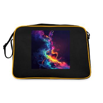 Guitar - Retro Bag - black/gold - Back