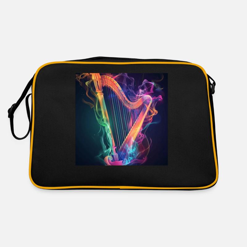 Harfe Retro Tasche