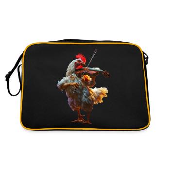 Violon Coq - Sac Retro - noir/or - Dos