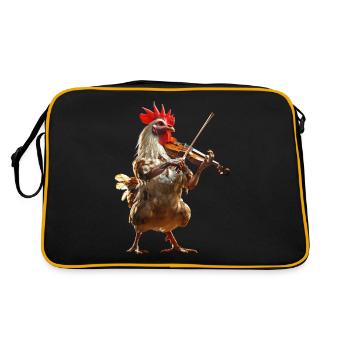 Violon Coq - Sac Retro - noir/or - Dos