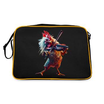 Violon Coq - Sac Retro - noir/or - Dos