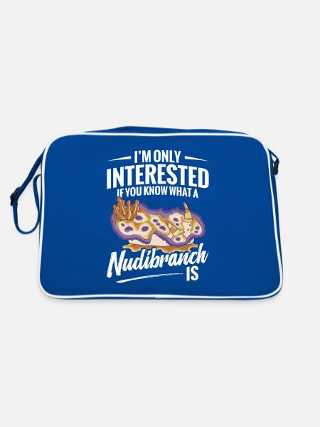 I am only interested in whether you know what a - Retro Bag - blue/white - Back
