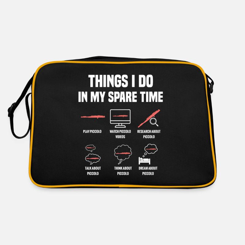 Thèmes Piccolo que je fais pendant mon temps libre Sac Retro