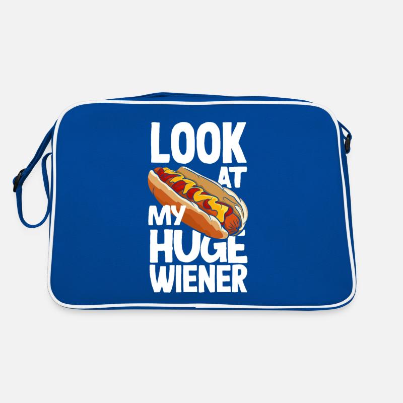 Regardez mon hot-dog géant Sac Retro