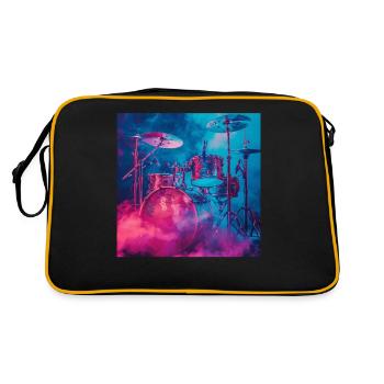 Percussion - Retro Bag - black/gold - Back