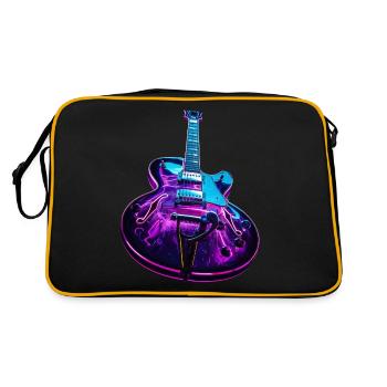 Guitar - Retro Bag - black/gold - Back