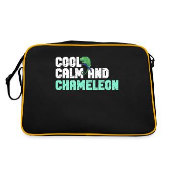 Cadeaux Caméléon - Sac Retro - noir/or - Dos