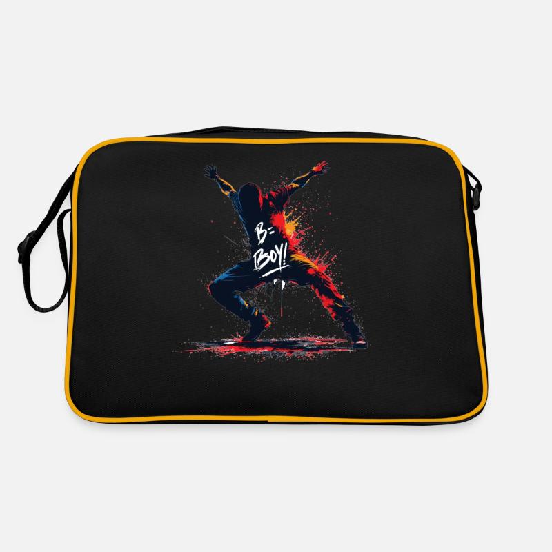 B-Boy Breakdance Hip Hop Tanz Tänzer Breakdance Retro Tasche