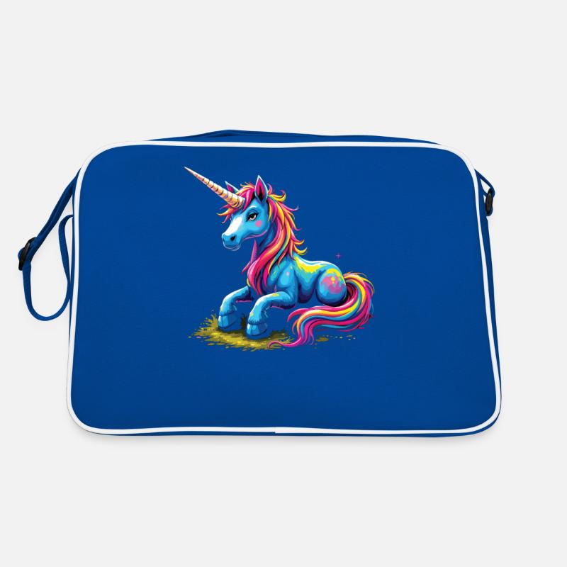 Süßes Einhorn Magische Geschenkidee Einhorn Fans Retro Tasche