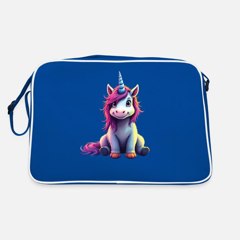 Süßes Einhorn Magische Geschenkidee Einhorn Fans Retro Tasche