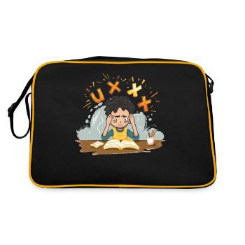 phonemisPhonemic consciousness science - Retro Bag - black/gold - Back