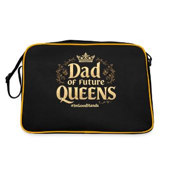 Papa des futures reines #Ingoodhands fille Papa - Sac Retro - noir/or - Dos