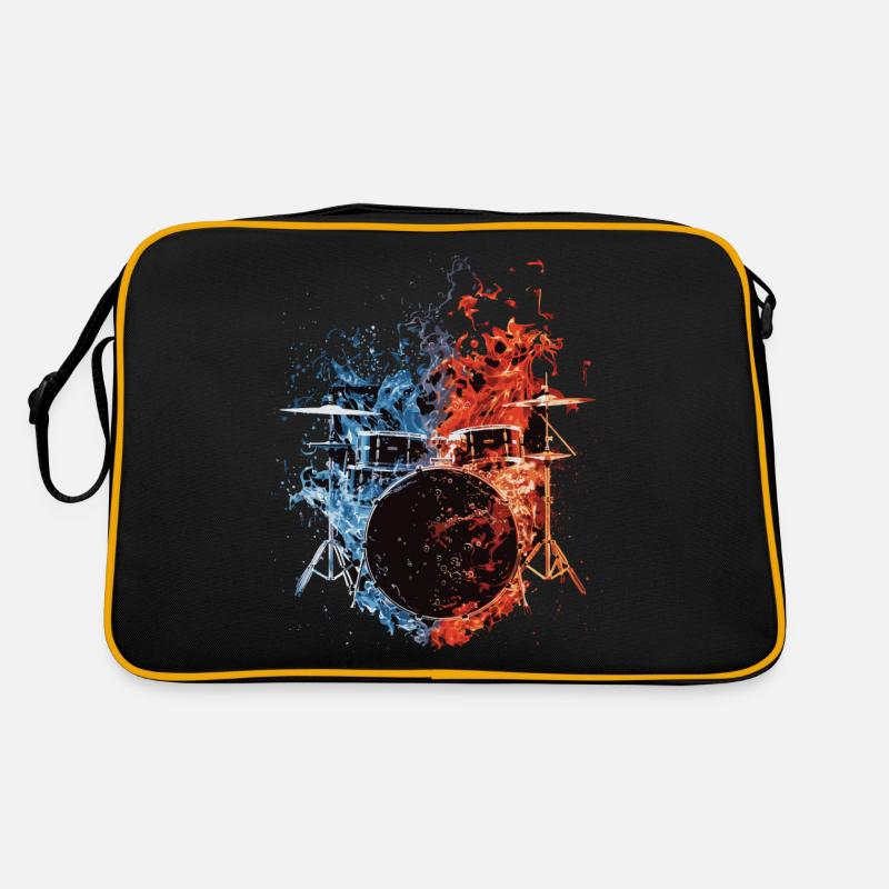 Schlagzeug Retro Tasche