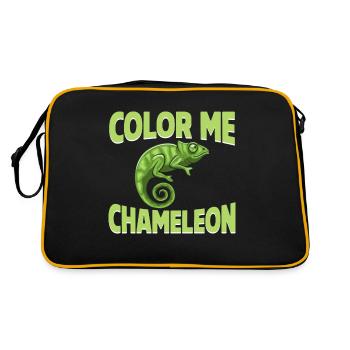 Cadeaux Caméléon - Sac Retro - noir/or - Dos