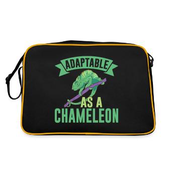 Cadeaux Caméléon - Sac Retro - noir/or - Dos