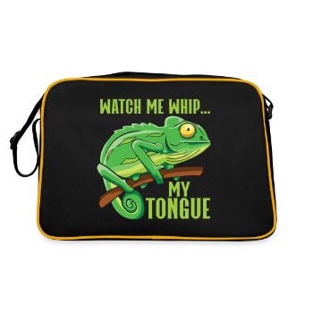 Cadeaux Caméléon - Sac Retro - noir/or - Dos