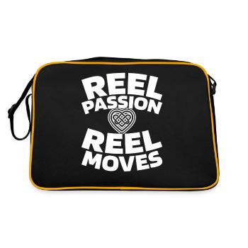 Danse Irlandaise Irischer Tanz - Sac Retro - noir/or - Dos