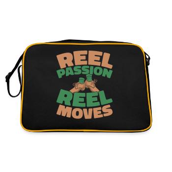Danse Irlandaise Irischer Tanz - Sac Retro - noir/or - Dos