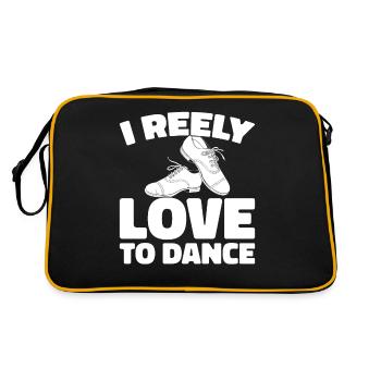 Danse Irlandaise Irischer Tanz - Sac Retro - noir/or - Dos